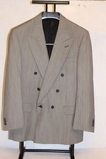 Roberto Villini Collezione Herringbon Men Sport Coat Jacket SZ 44R Made in Italy