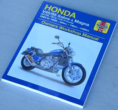 1982-1988 Honda Magna Sabre V45 V65 VF 750 1100 SERVICE & REPAIR