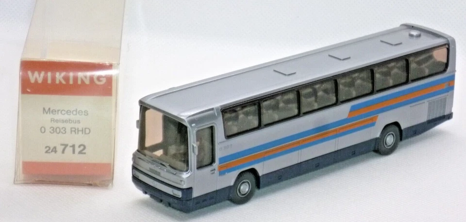WIKING 24 712  autocar de tourisme MERCEDES BENZ en HO 1:87eme - Photo 2/3