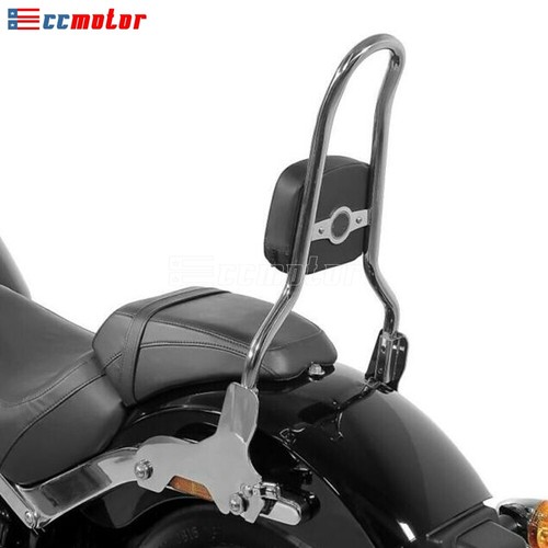Passenger Sissy Bar Backrest For Harley Softail Street Bob FXBB 18-21 Slim FLSL - Picture 8 of 9