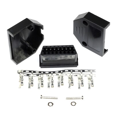OBD2 Socket, Housing with Screws, OBD II, Diagnostic Socket for Automotive