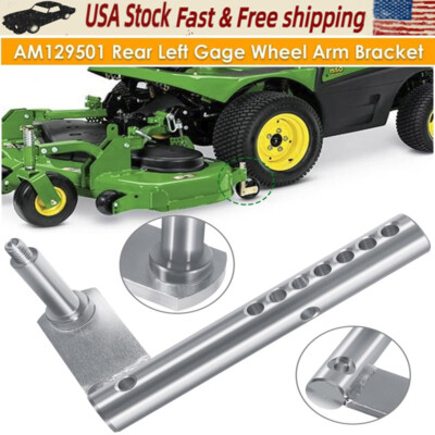 129501 AM-129501 Mower Deck Left Gauge Wheel Arm for John Deere Ztracks 1550 ...