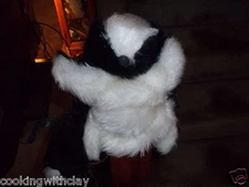  VINTAGE FURRY FOLK REALISTIC LIFELIKE GOLDEN CROWN KUTIE KRITTERS SKUNK PUPPET