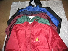 Free Mason Past Master Mens Windbreaker Jacket Coat Fraternity Outdoor NEW!