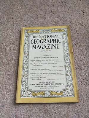 National Geographic Magazines 1920-1940-Please pick up you issues