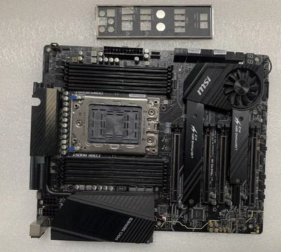 Msi Trx40 Atx Motherboard Msi Ryzen Threadripper 3990x Motherboard