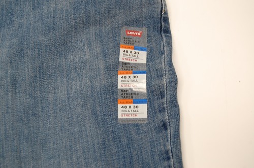 LEVIS 541 Athletic Taper Jeans Stretch Big & Tall Manzanita Subtle Adapt Blue - Picture 10 of 13