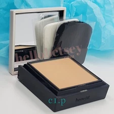 Benefit Hello FLAWLESS ~CHAMPAGNE~ Powder Foundation & Custom Cover-up PICTURED