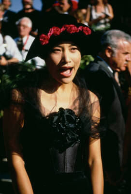 Joan Chen 42nd Primetime Emmy Awards at Pasadena Civic Auditor- 1990 Old Photo 1