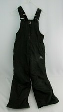Kids Black Snow Pants Bib Overall ZeroXPosur Size 4/5