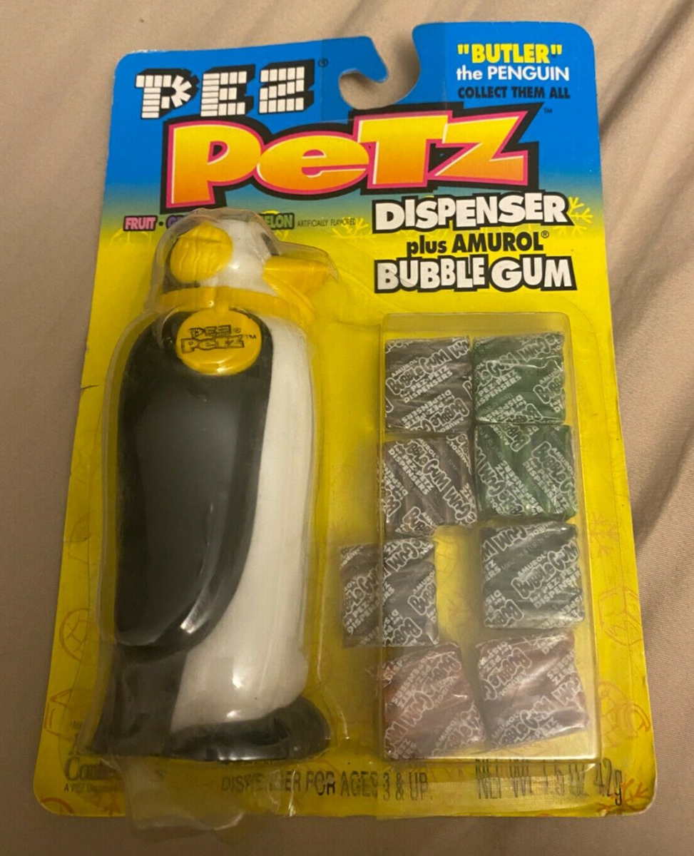 2 1998 Vintage PEZ PETZ Bubblegum Dispensers Series 1 | eBay