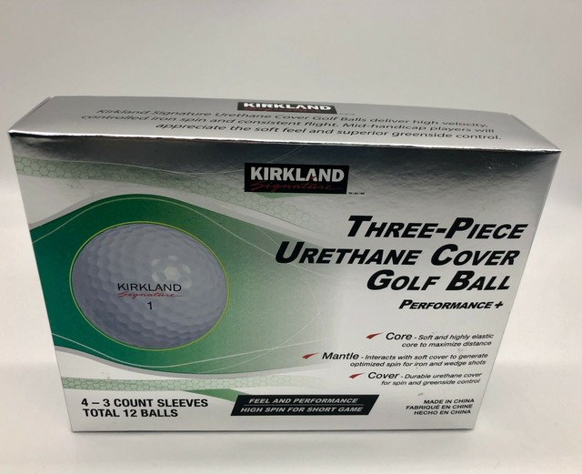 Kirkland Signature 3piece Urethane Cover Golf Ball, 1dozen eBay