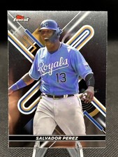2022 Topps Finest - #58 Salvador Perez