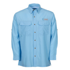 Bimini Bay Outfitters Men's Bimini Flats V BloodGuard Plus  Long Sleeve Shirt