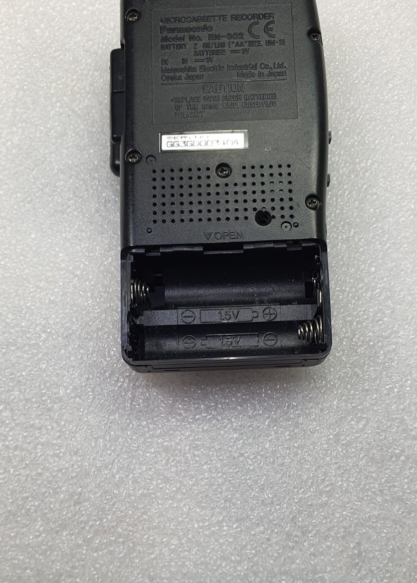 Panasonic RN302 Microcassette Voice Recorder. eBay