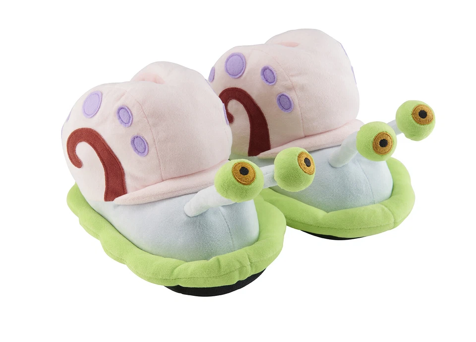 UNITED LABELS Bob Esponja Cabeza Esponja 3D Peluche Gary Zapatillas Zapatillas Zapatillas Zapatillas