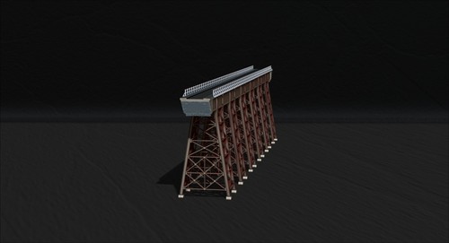 Bridge H0 scale trains viaduct of the Polvorilla Argentina File for 3D Printing - 第 3/23 張圖片