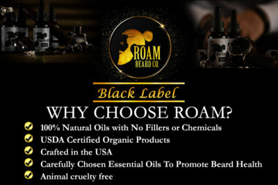 HAND MADE - Tonka Bean, Lavender, Patchouli & Cedar Wood scented Beard Oil