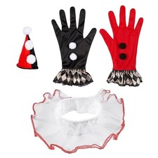 HALLOWEEN KARNEVAL KOSTÜM-ZUBEHÖR BÖSER HARLEKIN NEU OVP