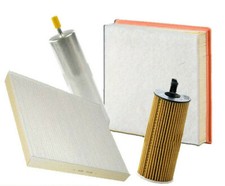 KIT 4 FILTRI TAGLIANDO BMW SERIE 1 F20 SERIE 3 F30 SERIE 4 F32 DAL 2012 AL 2015