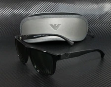 EMPORIO ARMANI EA4035 501771 Black Dark Grey Men's 58 mm Sunglasses