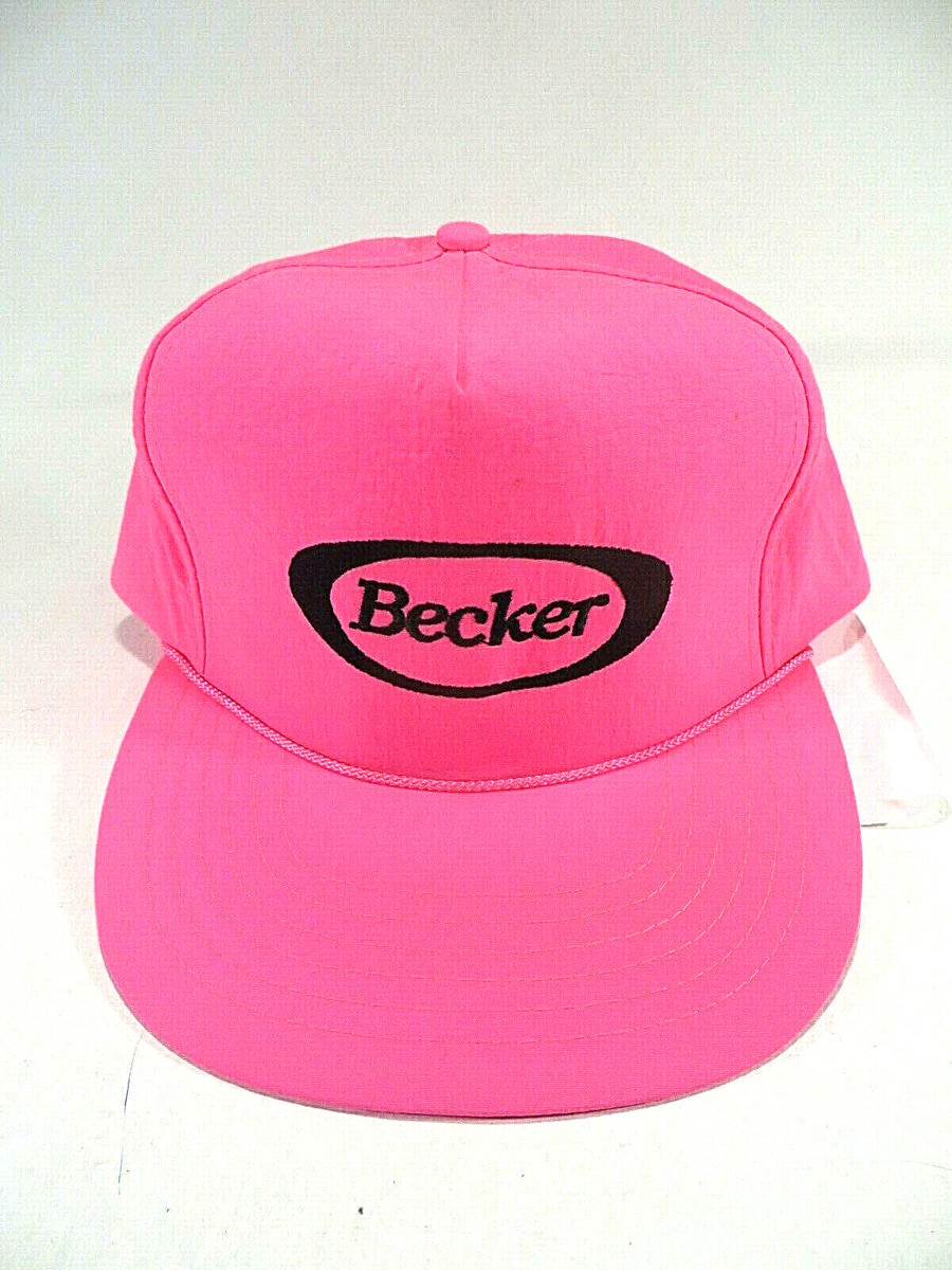 Hat Baseball Becker Cap Hot Pink Sportsman Snapback Unisex Adult