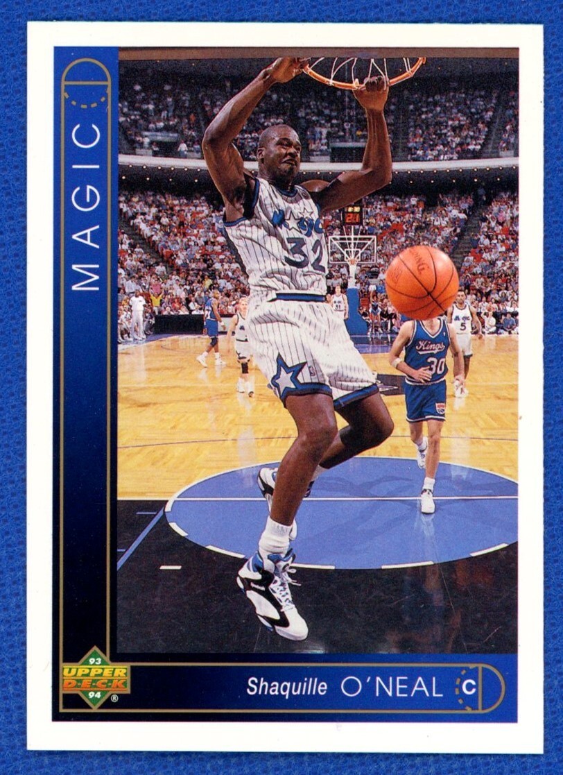 1993-1994 Upper Deck Shaquille O’Neal #300 Orlando Magic Near Mint