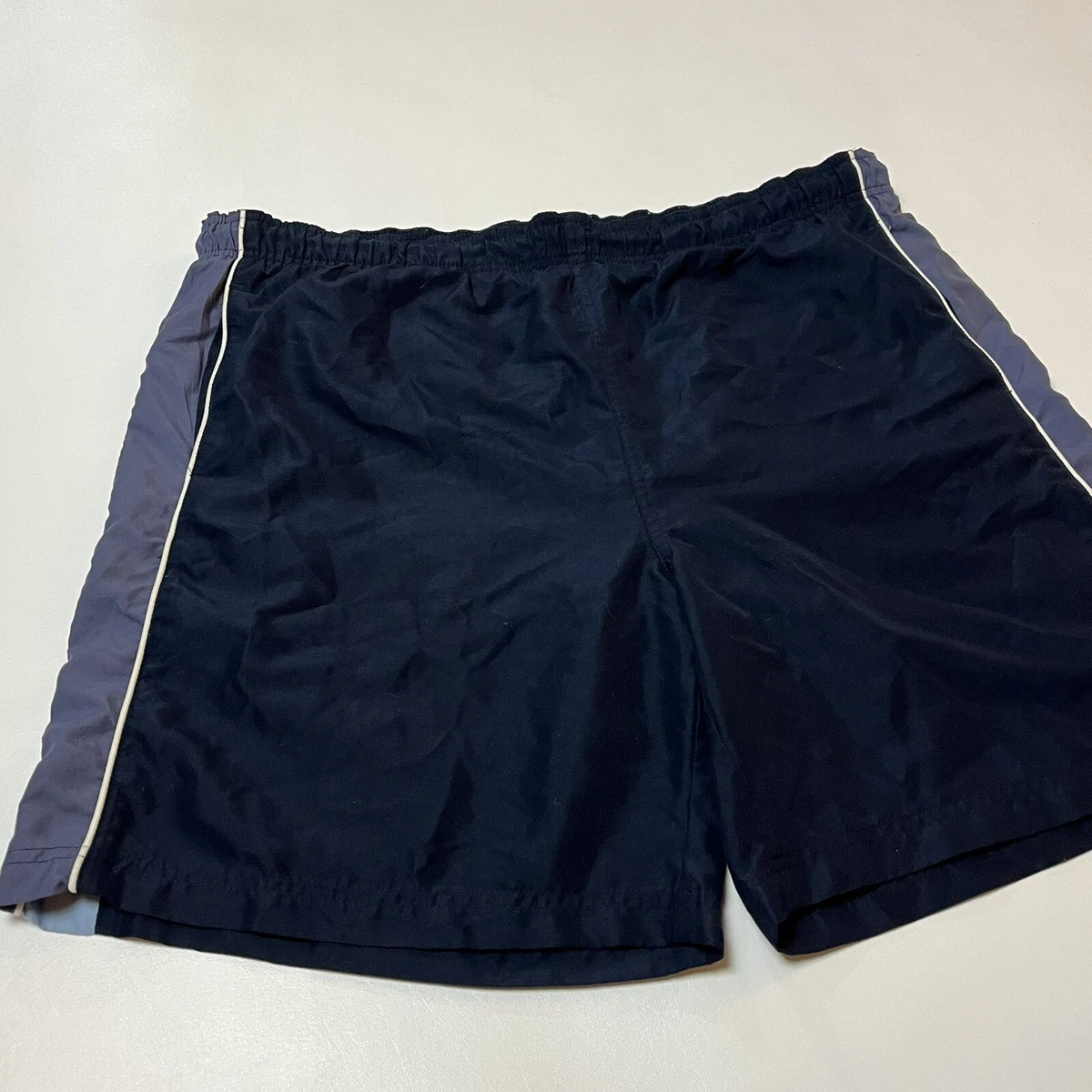Croft Barrow Mens Swim Trunks Size Medium Blue Swimwear eBay