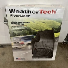 NEW WeatherTech FloorLiner 2019-2025 Silverado Sierra Crew Rear Black 4414364