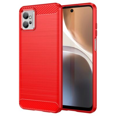 Handyhülle Schutz Case für Motorola Moto G32 Cover Etuis Bumper Carbon Schale