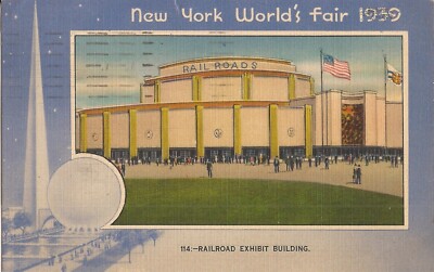 1939 New York World's Fair - Rail Road Building