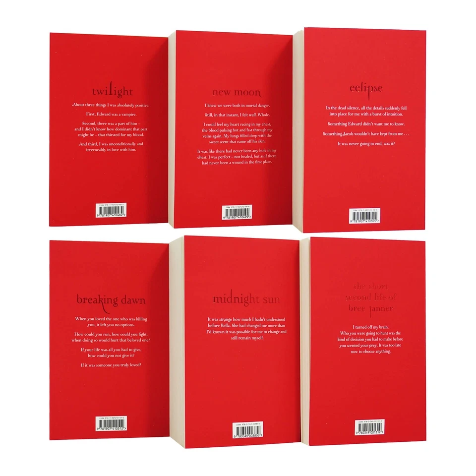 The Twilight Saga By Stephenie Meyer: 6 Books Collection Box Set - Ages 13+ - PB - Image 3 of 4