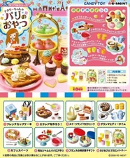 Rare 2008 Re-ment Natalie's Paris Snack Full Set of 8