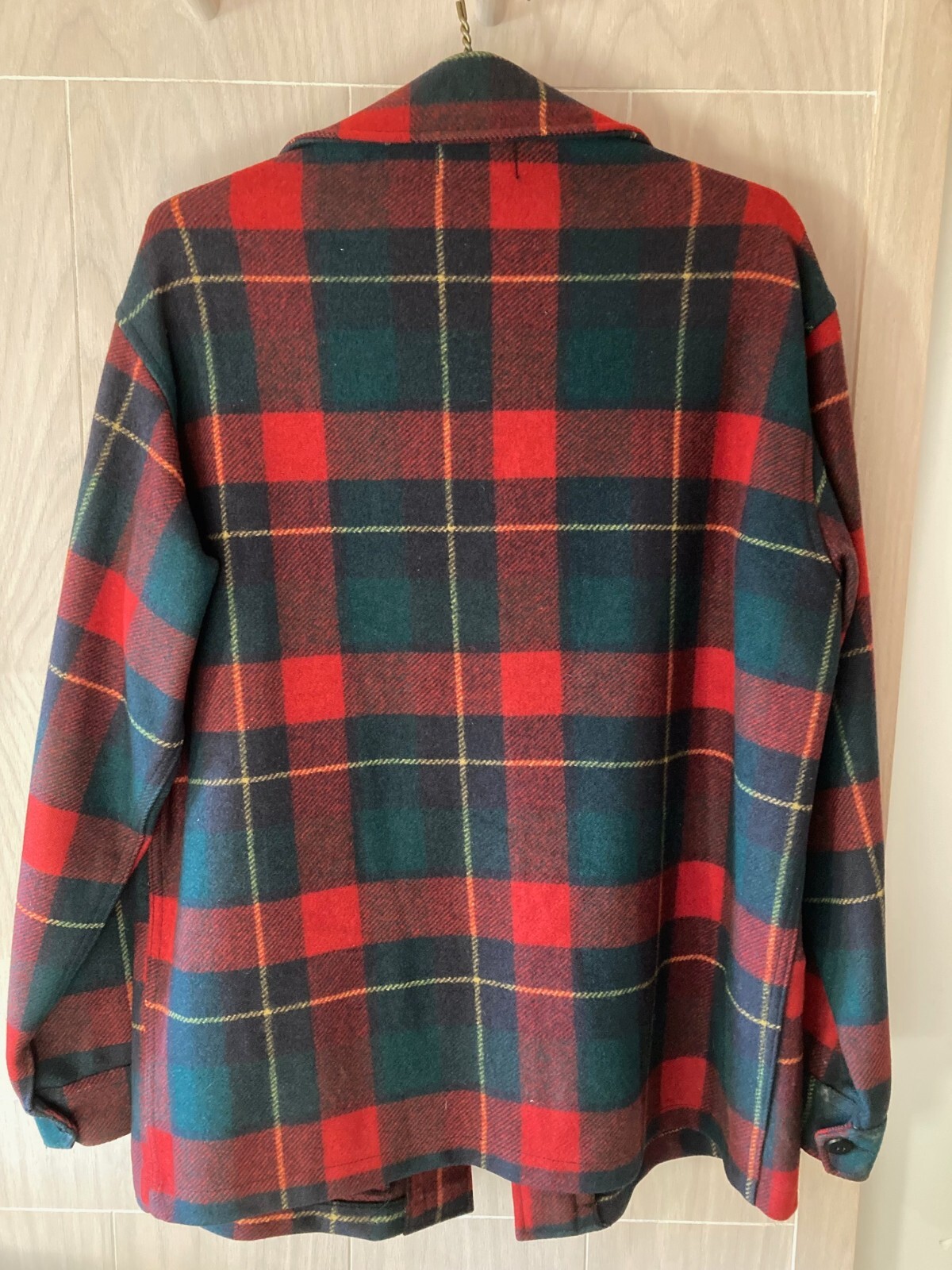 Vintage Pendleton Button Down Wool Coat Jacket Si… - image 5