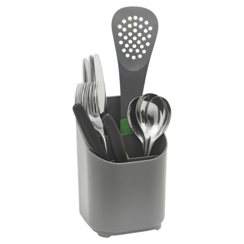 Plastic Kitchen Cutlery Basket Drainer Holder Bucket Storage Spoons - Picture 6 of 9