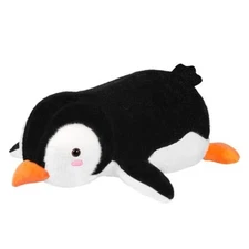  Weighted Stuffed Animal, 4.2 lbs 19" Penguin Plush Hugging Black Penguin