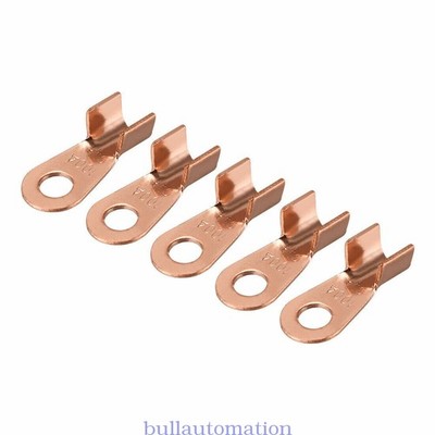 OT-100AOpen-End Copper Crimp Terminal Lugs AWG8-4Battery Cable Connector 5pcs KD
