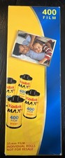 4- Rolls Kodak Max Versatility 400 35mm Film 24 Exposures Each Expired 05/2006