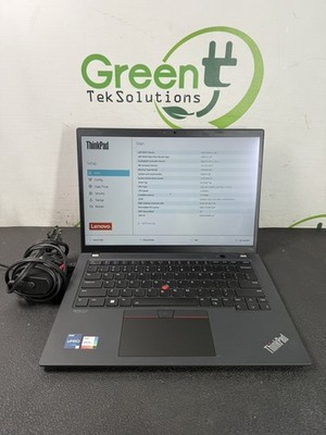 Lenovo ThinkPad T14s Gen 3 14'' WUXGA i7-1270P 32GB 512GB DDR5 LTE Touch Laptop