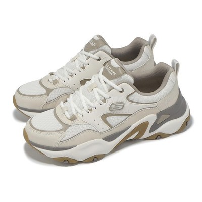 Skechers D Lites 5.0 Off White Men Lifestyle Casual Shoes Sneakers 232491-OFWT