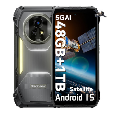 Blackview XPLORE 2 Satellite 5G AI Outdoor Smartphone 48GB+1TB 20000mAh Handy