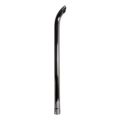 Exhaust Pipe Stack Replacement UNIVERSAL -2-1/2'' x 48'', Curved Chrome