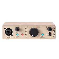 Interface audio USB Arturia MiniFuse 1 Champagne avec logiciel de musique NEUF