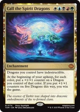 1x Call the Spirit Dragons - Tarkir: Dragonstorm - NM  -  MTG