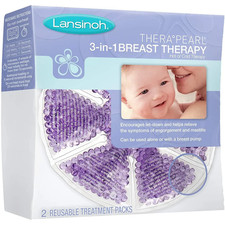 Lansinoh Therapearl 3 in 1 Breast Therapy Pads Reusable Treatment Sooth Cool Ice