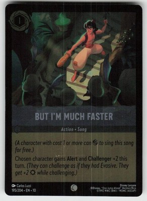 GGC - 12 Cold Foil But I'm Much Faster 195/204 Common Whispers in the Well