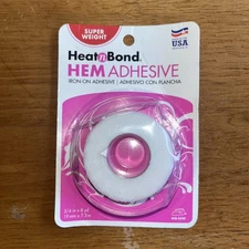 Heatnbond Hem Iron-on Adhesive, Super Weight, 3/4 Inch X 8 Yards, Whit