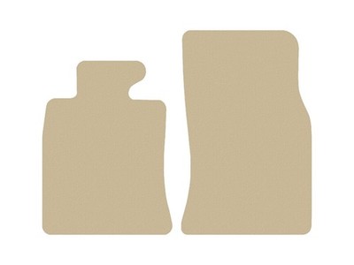 Veloursfußmatten für BMW Mini Cooper II R58, R59 2011-2015 Vorne , Beige x14 Ran