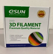 eSun3d 2.85MM PLA+3D Filament Black 1KG Factory - NEW Sealed