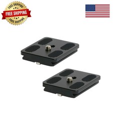 Precision CNC Machined 50mm Quick Release Plates - Camera Tripod Essentials